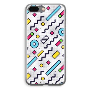 8-bit N°8: iPhone 8 Plus Transparant Hoesje