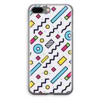 8-bit N°8: iPhone 8 Plus Transparant Hoesje