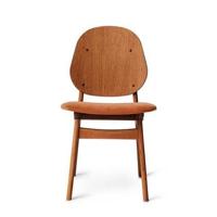 Warm Nordic Noble stoel gestoffeerd Ritz 8008 teak onderstel - thumbnail