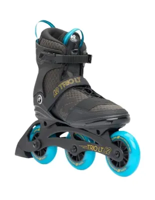 K2 Trio Lt 100 Inline Skate (zwart / Blauw) Zwart / Blauw 11.0 / 44.5