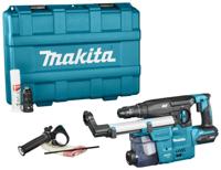 Makita HR009GZ02 Accu Combihamer SDS+ met Snelwisselboorkop 3,9J incl. Stofafzuiging AWS-Ready XGT 40V Max Basic Body in Koffer