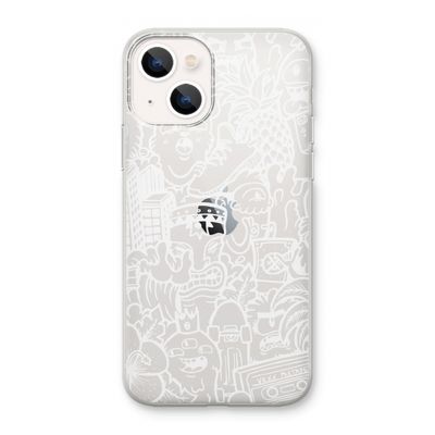 Vexx Mixtape #2: iPhone 13 mini Transparant Hoesje