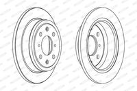 Ferodo Remschijf DDF468 - thumbnail