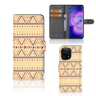 OPPO Find X5 | Telefoon Hoesje | Aztec Yellow