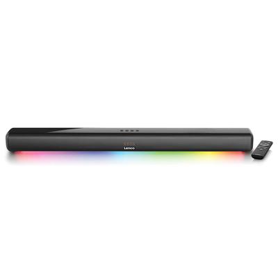 LENCO SB-042LEDBK - 85cm Bluetooth® soundbar met HDMI (ARC) en LED verlichting - Zwart LENCO SB-042LEDBK - 85cm Bluetooth® soundbar met HDMI (ARC) en LED verlichting - Zwart