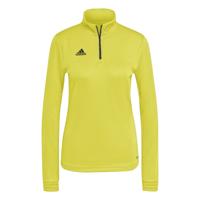 adidas Entrada 22 Trainingstrui 1/4-Zip Dames Geel Zwart