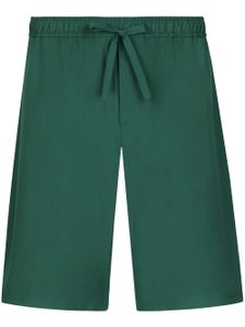 Dolce & Gabbana short DG Essentials à plaque logo - Vert