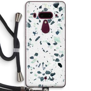 Terrazzo N°2: HTC U12+ Transparant Hoesje met koord