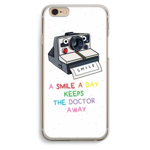 Smile: iPhone 6 / 6S Transparant Hoesje