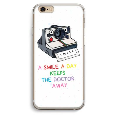 Smile: iPhone 6 / 6S Transparant Hoesje