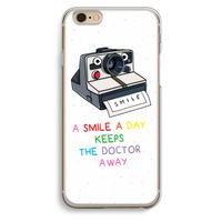 Smile: iPhone 6 / 6S Transparant Hoesje