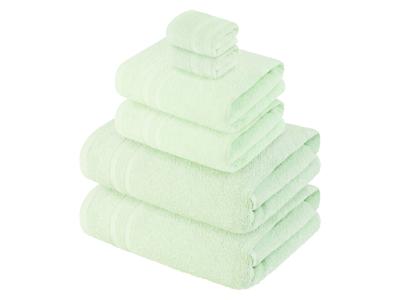 LIVARNO home Badstof handdoekenset, 6-delig (Groen)