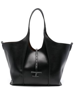 Tod's sac à main T Timeless médium - Noir