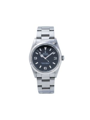 Rolex montre Explorer 36 mm pre-owned (années 1990) - Noir