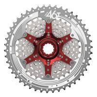 SunRace Csmx3 10 speed cassette 11-42t. zilver metallic