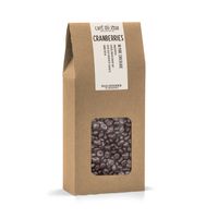 Cranberry&apos;s - pure chocolade - 250 gram