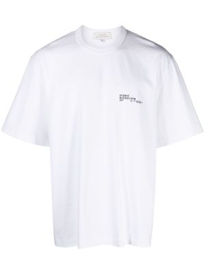 Studio Nicholson t-shirt Module en coton - Blanc