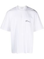Studio Nicholson t-shirt Module en coton - Blanc