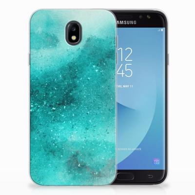 Hoesje maken Samsung Galaxy J7 2017 | J7 Pro Painting Blue Hoesje maken Samsung Galaxy J7 2017 | J7 Pro Painting Blue