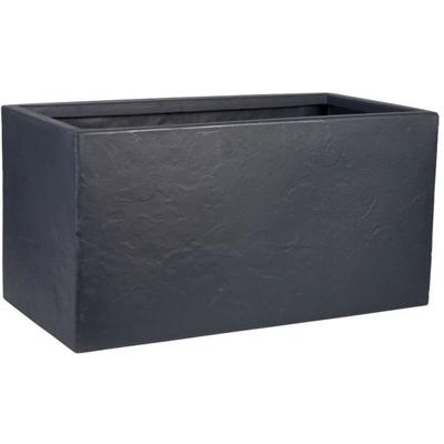 Bloempot Strata 31 x 60 x 31 cm Grijs Plastic Rechthoekig