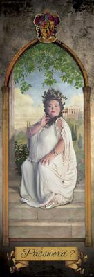 Poster Harry Potter Door The Fat Lady 53x158cm