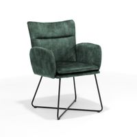 Armstoel Elisa Groen - Set van 2
