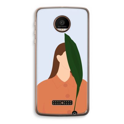 Leaf: Motorola Moto Z Force Transparant Hoesje