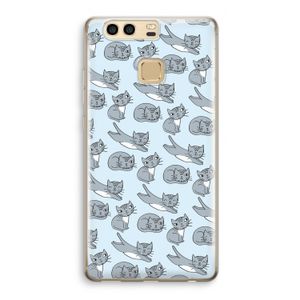 Poezen: Huawei P9 Transparant Hoesje