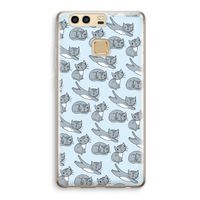 Poezen: Huawei P9 Transparant Hoesje