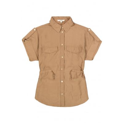 Garcia - Bruin | unisex | Top | Bruin | XL | regular | Kamst mode