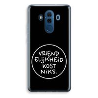 Vriendelijkheid: Huawei Mate 10 Pro Transparant Hoesje