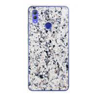 Gespikkelde marmer: Honor Note 10 Transparant Hoesje