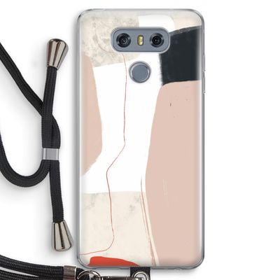 Lava: LG G6 Transparant Hoesje met koord