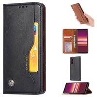 Card Set Series Sony Xperia 5 Wallet Case - Zwart