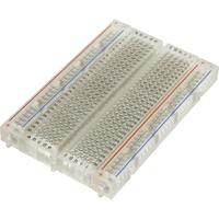 TRU COMPONENTS 0165-40-8-8010 Breadboard Transparant Totaal aantal polen 400 (l x b x h) 84 x 54 x 9 mm 1 stuk(s) - thumbnail