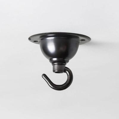 Traditionele plafond haak donker messing 3,5kg