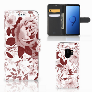 Hoesje Samsung Galaxy S9 Watercolor Flowers