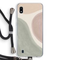 Geo #6: Samsung Galaxy A10 Transparant Hoesje met koord