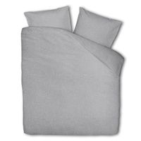 Presence Hotel Katoen-Satijn Binkey  Dekbedovertrek Kleur: Lichtgrijs, 200 x 240 cm Dekbedovertrek - thumbnail