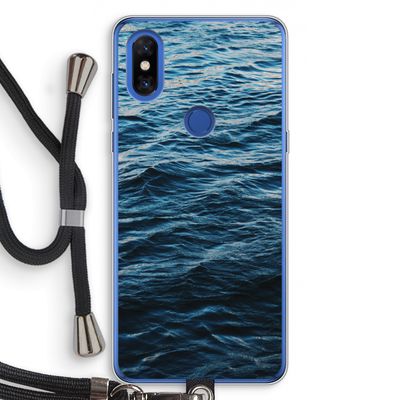 Oceaan: Xiaomi Mi Mix 3 Transparant Hoesje met koord