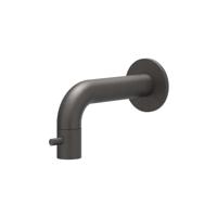 Fonteinkraan IVY Concord Wand Met Schuimstraalmond Geborsteld Carbon Black PVD