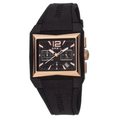 Horlogeband Breil BW0256 Silicoon Zwart 20mm