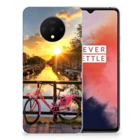 OnePlus 7T Siliconen Back Cover Amsterdamse Grachten