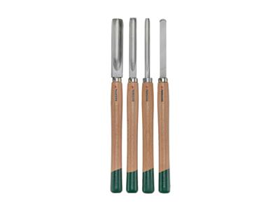 PARKSIDE Set beitels, snijmesjes en set messen (Houtdraaibeitelset rond)