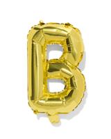 HEMA Folieballon letter B 30cm goud (goud)
