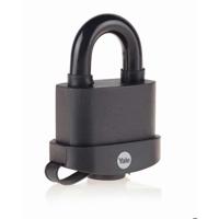 YALE waterdicht hangslot - Y220B/51/118/1 - Beugel van gelamineerd gehard staal - 51 mm thermoplastische bescherming - 3 sleutels - thumbnail