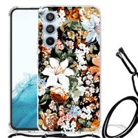 Case voor Samsung Galaxy A54 5G Dark Flowers