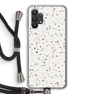Terrazzo N°14: Samsung Galaxy A32 5G Transparant Hoesje met koord