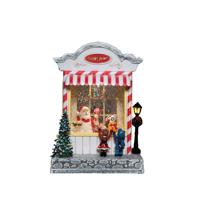 Lantaarn candyshop 22x18 cm wit - Annas collection