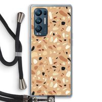 Terrazzo N°17: Oppo Find X3 Neo Transparant Hoesje met koord